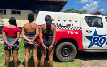 Gatas do Tráfico foram presas