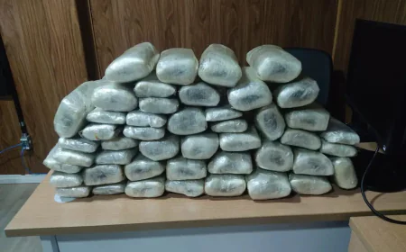 38 kilos de drogas foram apreendidas no rio