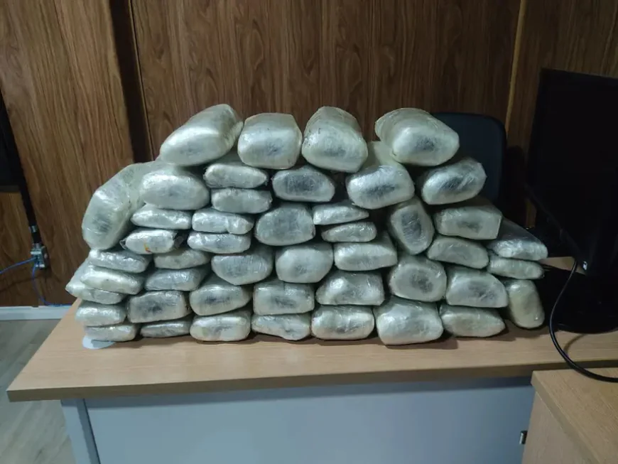 38 kilos de drogas foram apreendidas no rio