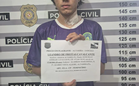 Altamira-Pa: Suspeito de matar grávida a facadas é preso