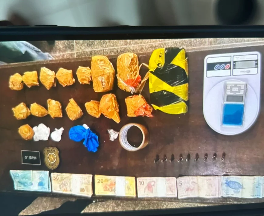 Filha de vereador é presa por tráfico de drogas