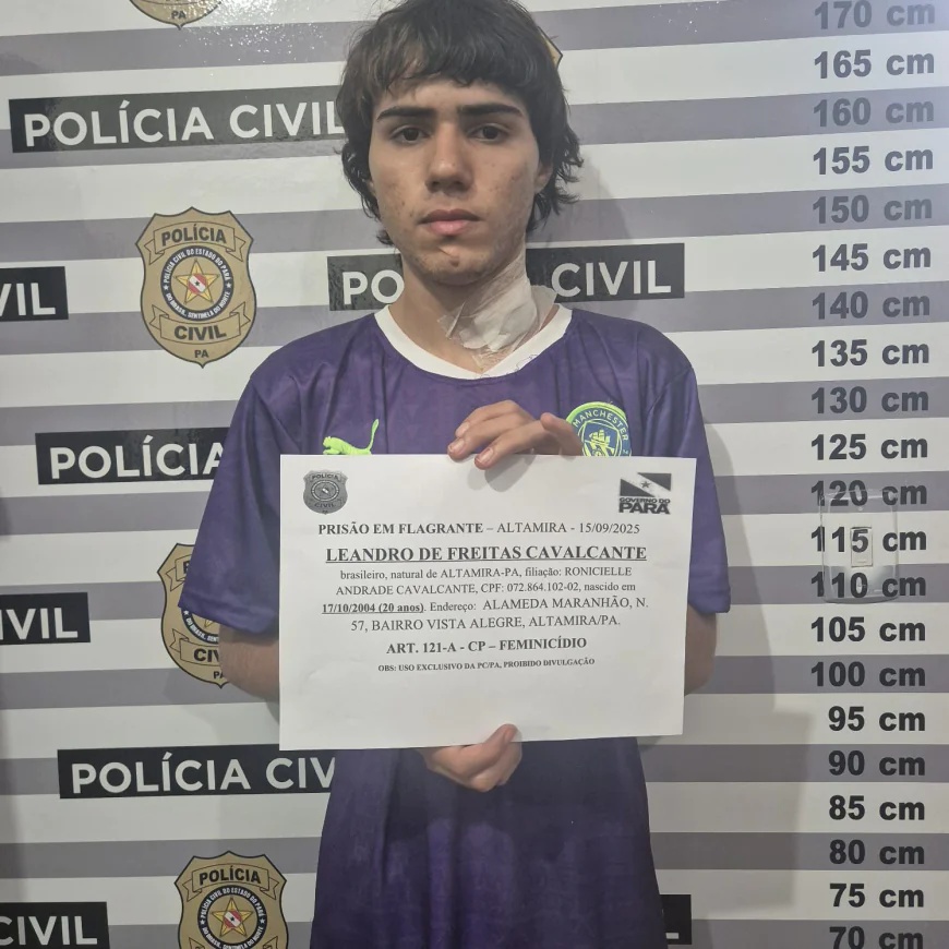 Altamira-Pa: Suspeito de matar grávida a facadas é preso