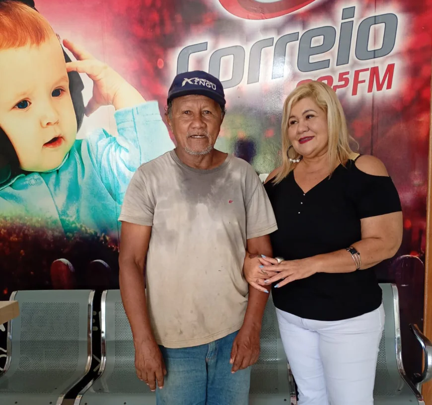 São Félix Do Xingu: Aline Naves recebe ouvinte a procura de familiares